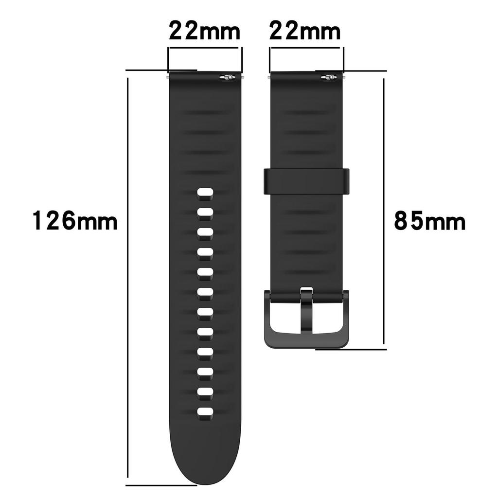 Xiaomi Color2 Smart Sport Watch 22MM Silicone Strap