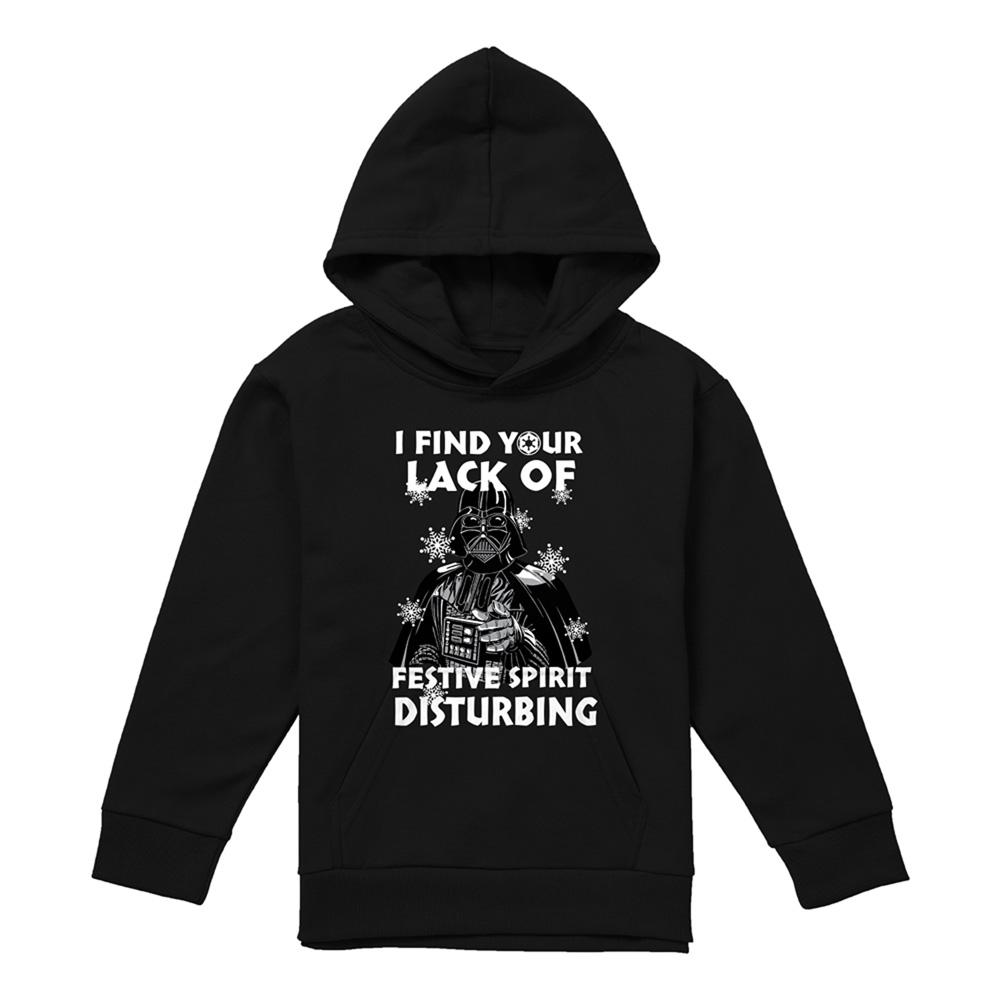 Star Wars Childrens/Kids Lack Of Spirit Darth Vader Christmas Hoodie