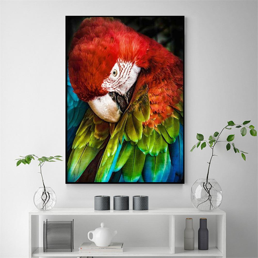 Diamond Mosaic Cross Stitch Bird Diamond Painting Full Drill Square 5d Beads Embroidery