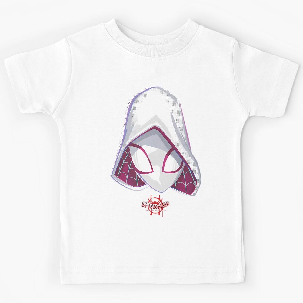 Spider-Gwen Spiderverse Mask Kids T-Shirt 120