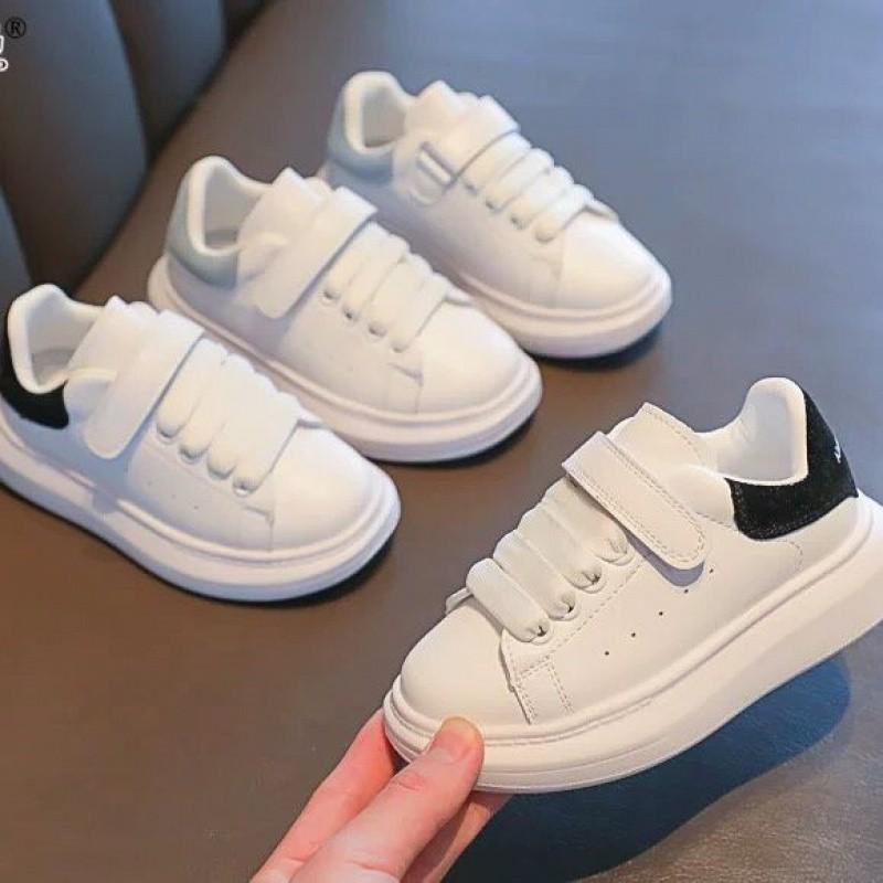 

Маленькие белые туфли корейской версии, магия больших мальчиков, повседневные женские кроссовки McQueen, известные в Интернете 26