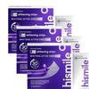 (3Packs=42Pcs) V34 Purple Teeth Whitening Strips