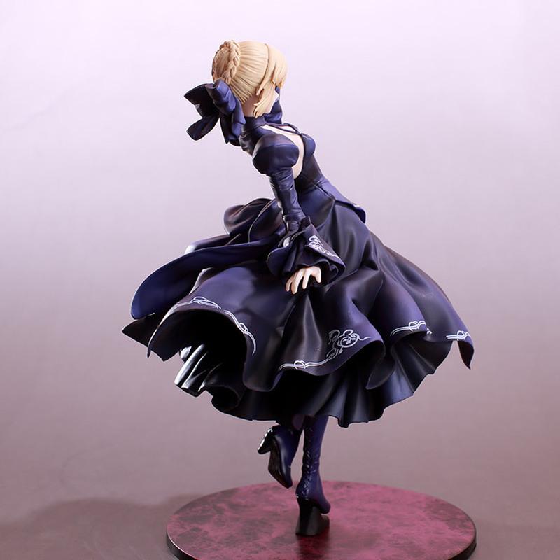25cm Fate/Stay Night Saber Alter - Pvc Anime Figurine Formal Dress Version Swapable Stylish Room Decoration Desk Ornament Present