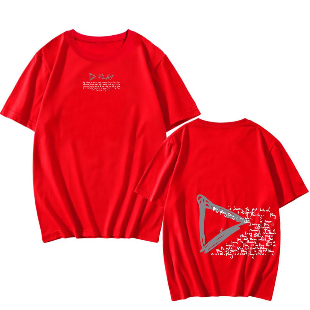 Ed Sheeran Play T-shirt NEW Album Printing Fashion 2025 Tshirts Cotton Short Sleeve Male T Shirt Summer Hip Hop Streetwear Mens