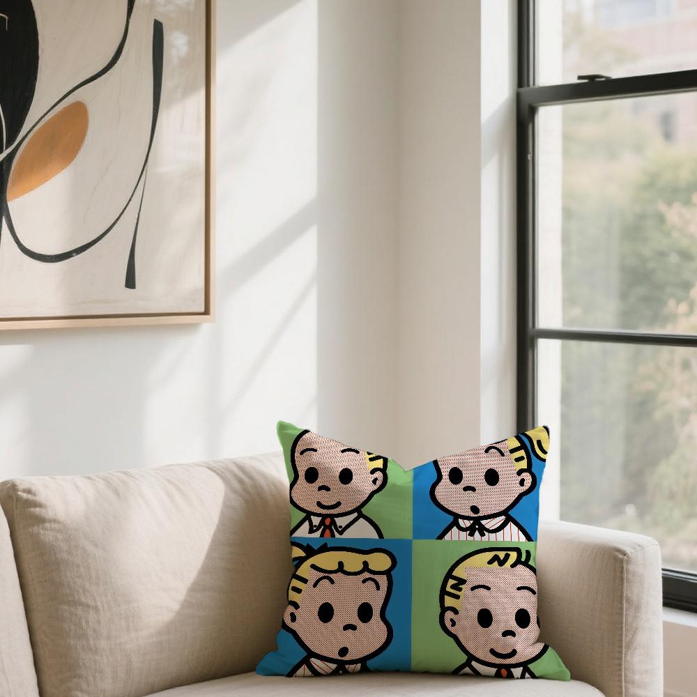 Harada Osamu Art Cute O-Osamu Goods For Sofa Car Office Cafe Soft And Comfortable Double-Sided Printing Pillow Cover