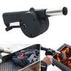 BBQ Ventilator Luchtblazer Snelle Vuurstarter Draagbare Handmatige Slinger voor Buiten Picknick Kamperen Koken Barbecue Houtskoolgrills Kookplaat
