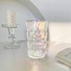 Conjunto de 2 peças 13 oz 380ml Estilo Nórdico Colorido Padrão Glaciar Copo de Vidro Fosco Copo de Cocktail Xícaras de Café Caneca para Bebidas Copo de Vinho