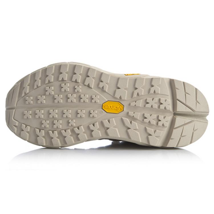 Li Ning Semana de Moda de Paris Calçados ACE Cano Baixo Tênis de Basquete Vintage Feminino Cinza Chuva de Nuvens AGBQ072-4