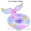 Mermaid Swim Ring Inflatable Pool Float Underarm Float With Seat Ring Summer Pool Beach Float Perfect For Water Play