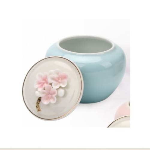 DiDiBirDi Mini Urn for Two-Part Ashes, Compact and Small, Perfect for Memorial Services, Interment, Buddhist Altar Supplies, Mini-Size Urn, Pet Ashes