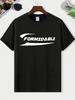 Unisex's 'Fornidable' Graphic Tee - Casual & Comfortable, Perfect For Summer Travel & Casual Attire, Breathable Polyester, Round Neck Short Sleeve T-S