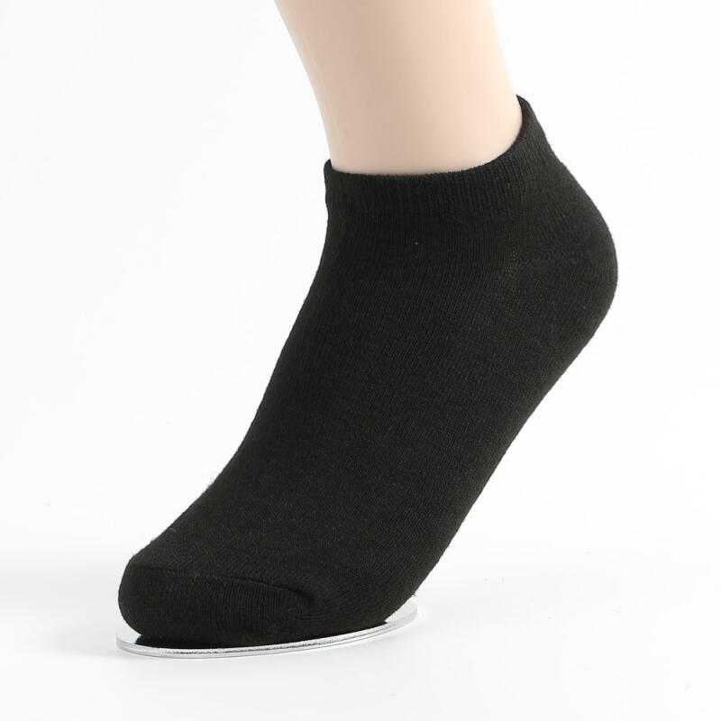Simple Plain Men s Ankle Socks Set of 10 Sneaker Socks