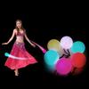 LED for Belly Dance Accessory Multi-Colored Glow Balls Light Up for Party Dance Throwing Ball Shaped  Stage Light  Party Decor