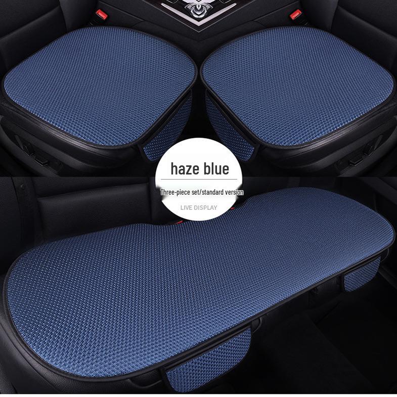 3-Piece Imitation Linen Ice Silk Seat Cushion Set for Besturn B50/B30/B90/Yueyi 03-07