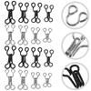 50Pcs Innerwear Buckle Sewing Hooks and Eye Closures Metal Rustproof Fastening for Bra Clothes Skirts Trousers