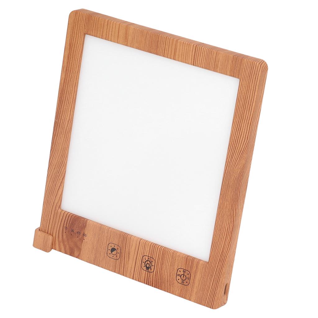 Lámpara de Terapia de Luz Espectro Completo 10000LX Luz LED de Fototerapia Regulable Temporizador Control Táctil