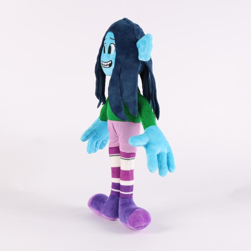 Ruby Gillman Teenage Kraken Plush Giant Squid Stuffed Doll Movie Character Plush Toy Sea Monster Collectible for Kids Film Fans