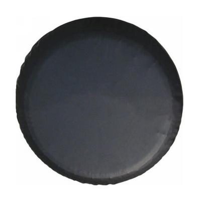 Wheels Accessories Vinyl PU Spare Tire Tyre Wheel Cover Pure Black Fit For Toyota Suzuki Jeep Spare Tire
