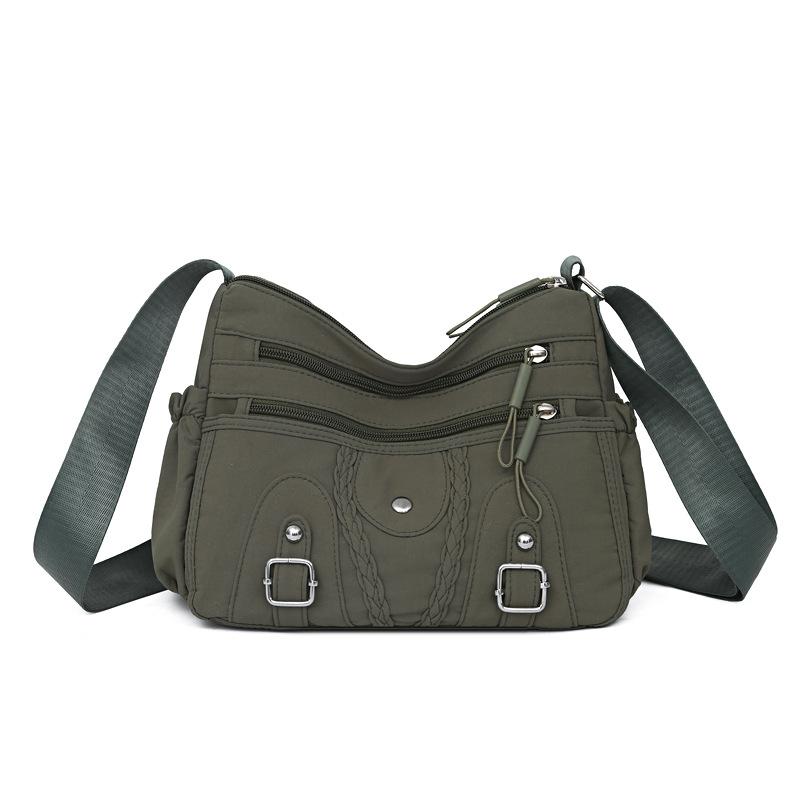 Mehrschichtige Einzelschulter-Weichseiten-Hochwertige Crossbody-Tasche mit Exquisiter Textur