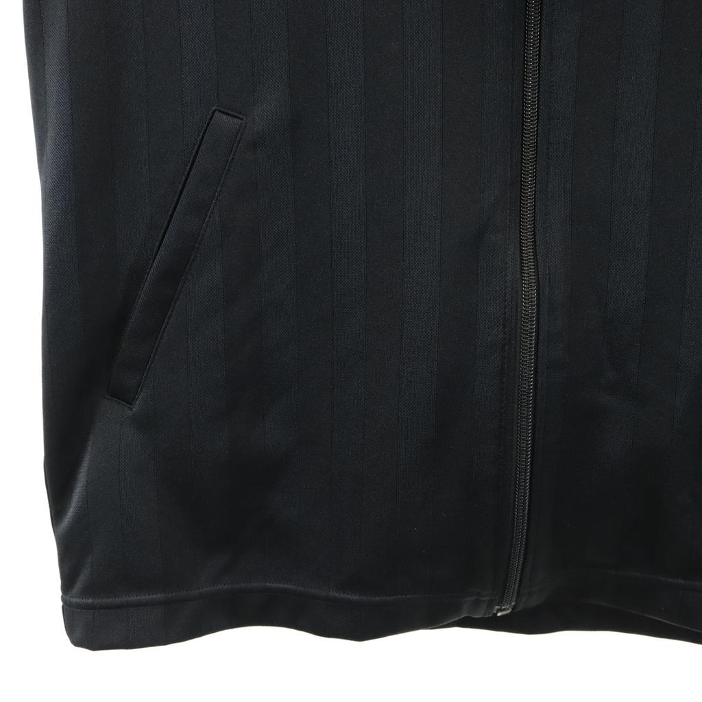 Puma Made In Japan Striped Pattern Track Jacket M Black Jersey Men's Used