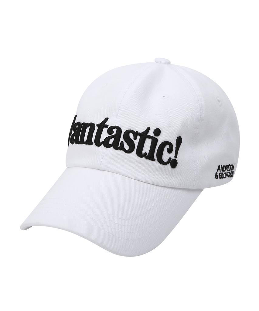 SLOWACID Andre Kim X Slow Acid Fantastic Ball Cap [White]