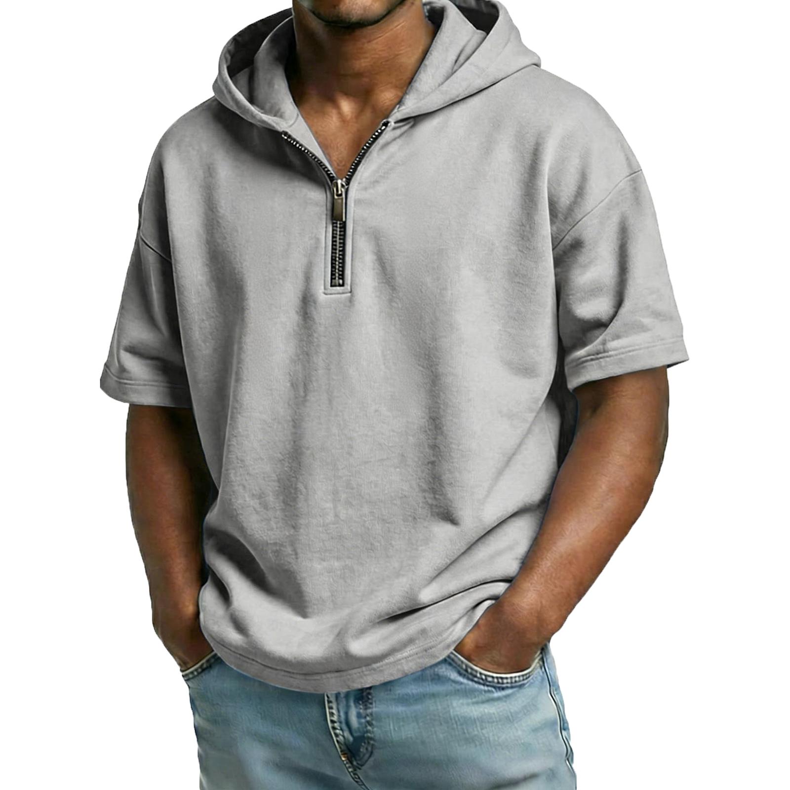 

Men s Oversize T,Shirt Sports Shirt Men Tops Short Sleeve XXL