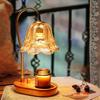 Nordische Tischlampe Glas Aroma Kerzen LED Schreibtischlampe GU10 Justieren Sie die Lichtquelle Nachttisch Arbeitszimmer Home Ambiente Dekorative Tischleuchte