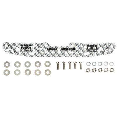 Tamiya HG Carbon Multi-Wide Stay 1.5mm Silver 95305