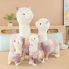 New Snowflake Cute Alpaca Doll Plush Toy Sleeping Pillow Doll Birthday Gift