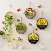 1PC Storage Rack Decorative Wall Mounted Hung Iron Modernity Elegant Living Room Stable Structure Functional Simple Artistic