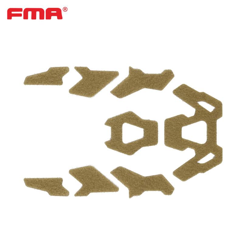 

BEPAN Tactical Helmet Decorative Sticker LINK-RAIL Integrated ARC Rail Helmet Accessory