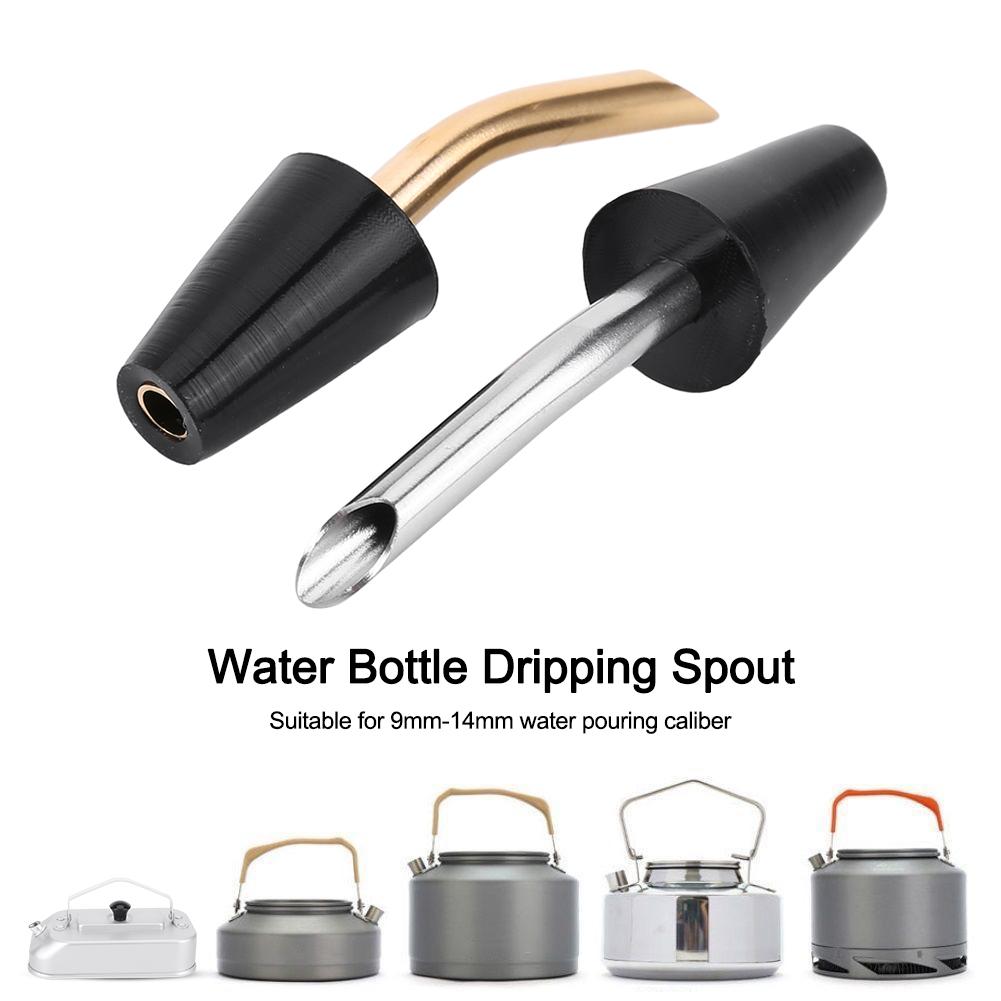 Silicone Stainless Steel Teapot Extension Tube Multifunctional Extension Pipe Kettle Spout Nozzles Kettle Mouth Extension Tube