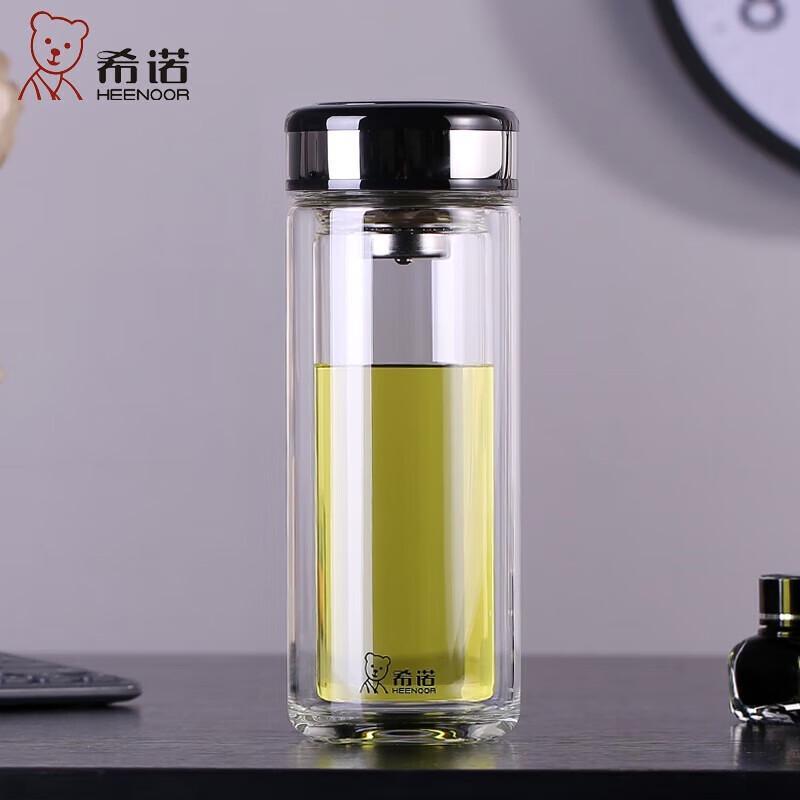 Xinuo Double Wall Insulated Glass Cup