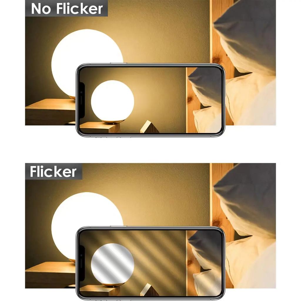 LED 3 Farbig einstellbare Glühbirne AC110 AC220 E27 B22 8W-24W CCT Speicherfunktion Farbtemperatur-Reset Licht für Innenbeleuchtung