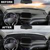 Premium Flannel For Hyundai Tucson    Car Dashboard Cover Mat Avoid Light Pad Anti-UV Carpet Interior Accessories