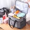 Oxford Cloth Lunch Cooler Bags 18L 30L Aluminum Foil Thermal Insulation Bag Leakproof Large Capacity Refrigerated Bag Outdoor