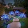 60 LED Solar Power Firework Lights Waterproof Outdoor Dandelion Lawn Lamp  Outdoor Use