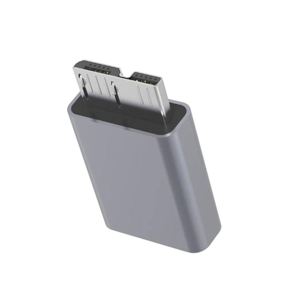 C Female Super Speed for hdD Fast Charge Converter USB3.0 Adapter USB C to Micro B OTG Connector