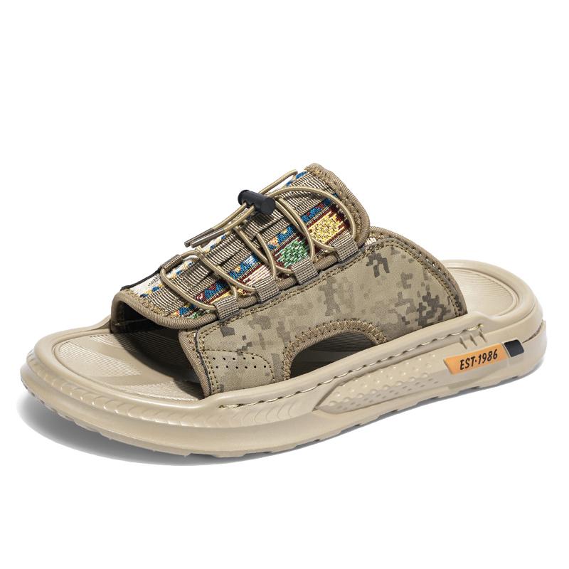 Fashion Men's summer slippers Trendy breathable and comfortable styles Leisure Outdoor Beach Daily street walking Young people Hot