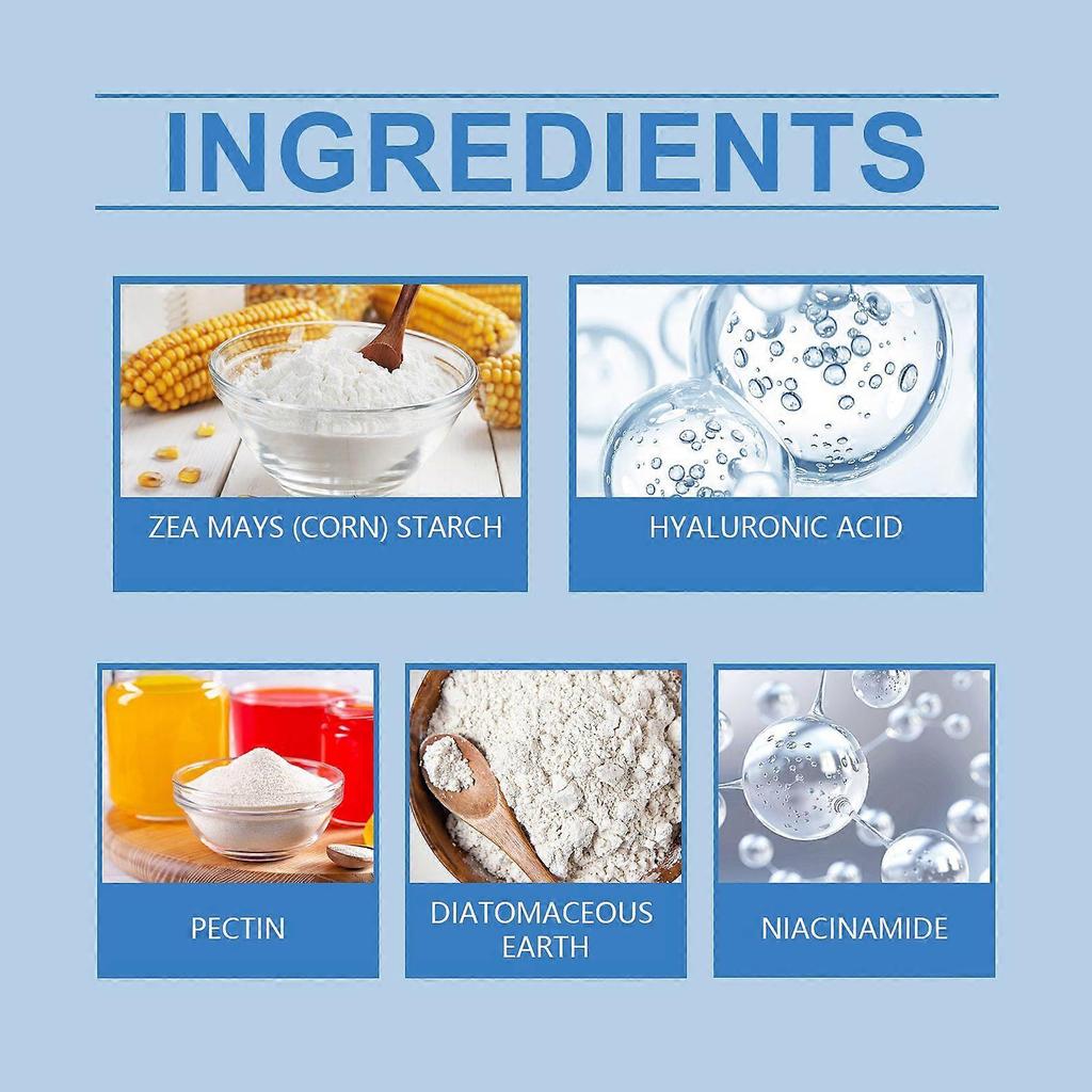 Hoygi Hyaluronsyra Fuktgivande Maskpulver Återfuktar, Vårdar Och Lystergivande Hud - KrämtypMask För Strålande Och Fuktig Vård