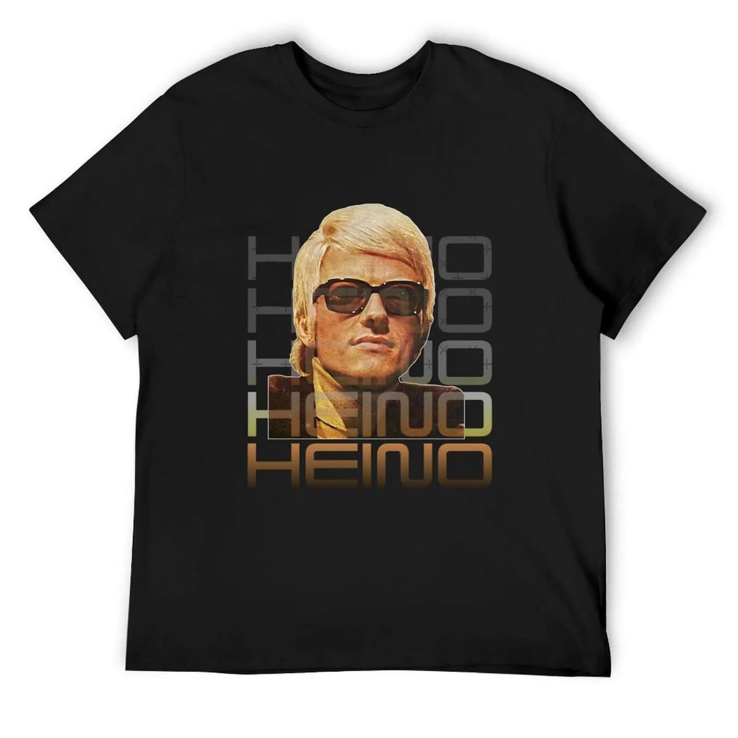 

Heino Volksmusik Мужская футболка мешковатые футболки футболки для высоких и крупных мужчин S чёрный