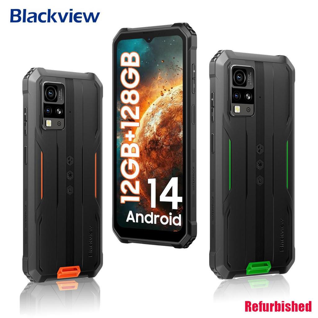 Refurbished Blackview  BV4800 Pro 12GB RAM 128GB ROM Andriod 14 Smartphone 5180mAh