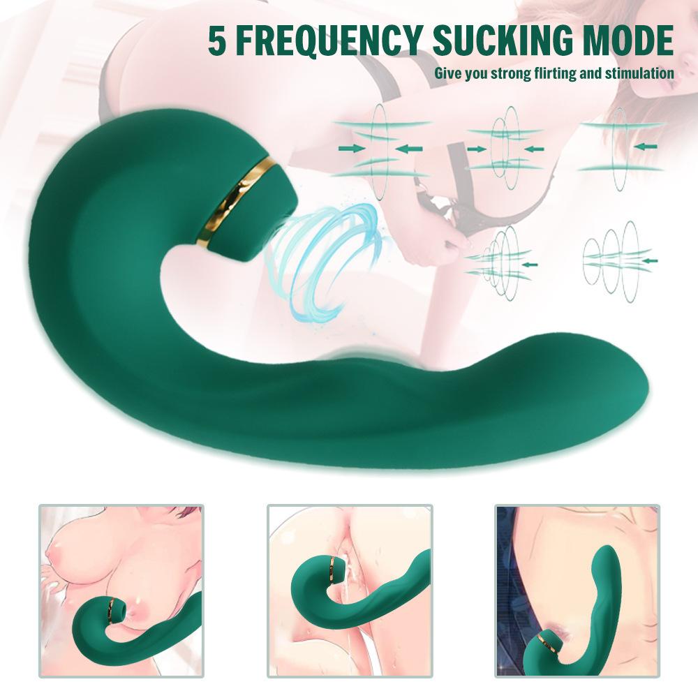 Green Vibrator 10 Frequency Female Masturbation Device Adult Sex Toys