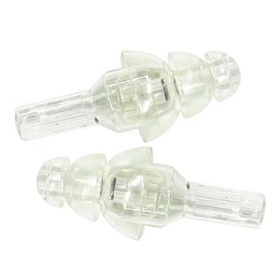 Etymotic Oordopjes ER20 Serie Standaard Pasvorm 3 Flens Oordopjes S Helder 1 Paar Geluidsreductie Tot 20dB Demping ER20-SMF-C