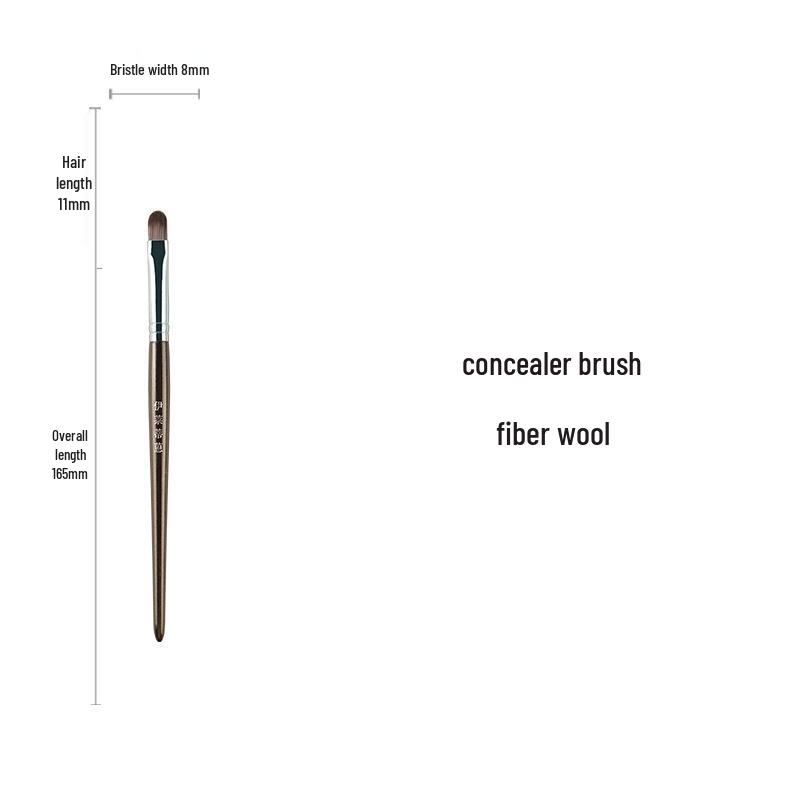 Cangzhou 14-teiliges Make-up Pinselset: Tier- & Faserhaarpinsel für Puder, Eyeliner und Lidschatten.