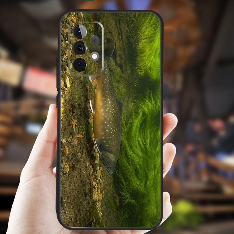 Trout Fish Fishing Case For Samsung Galaxy A26 A54 A14 A36 A16 A33 A56 A15 A55 A53 A35 A22 A32 A52 A34 A05 A06