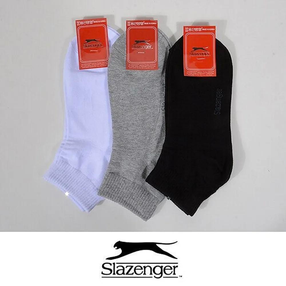 Slazenger Basic Color Basic Ladies Plain Ultra Mini Socks (P001903502) 5 pairs (black) 24cm
