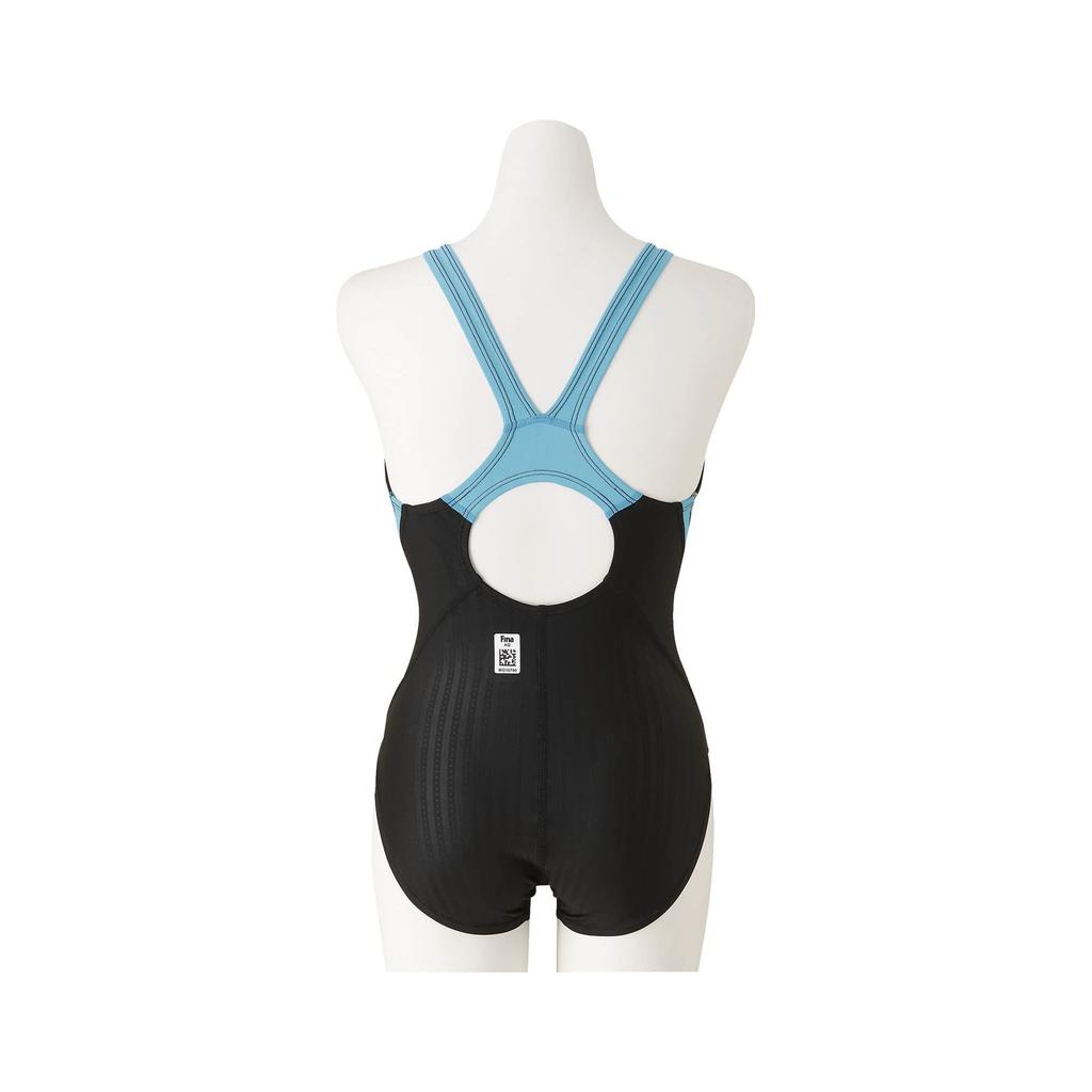 MIZUNO Stream Ace Racing Swimsuit FINA Swimming Approved Women's Low-Cut (Masters Back) N2MA0240, Color Blue, Size M, (International Federation)