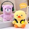 Adjustable Doll Headphones Toys Dolls Doll Headset Props DIY Doll Doll Earphone Model  Doll Decors