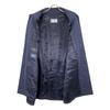 TOMORROWLAND PILGRIM Navy Wool Cashmere Flannel Soutien Collar Coat Coat 46 Navy checkUsed